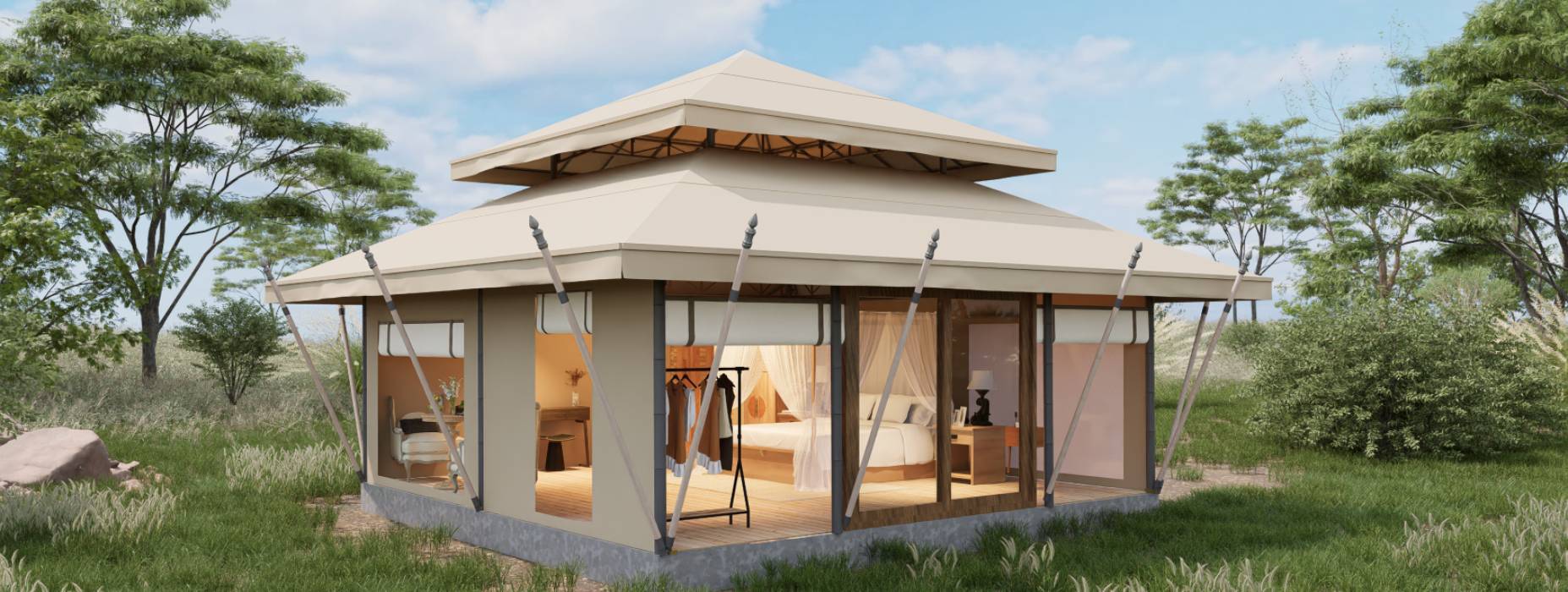 宁乡县户外野奢帐篷